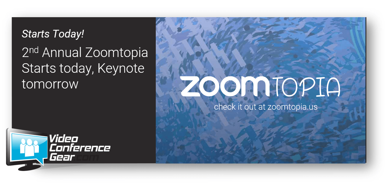 It Starts Today!  Zoomtopia 2018